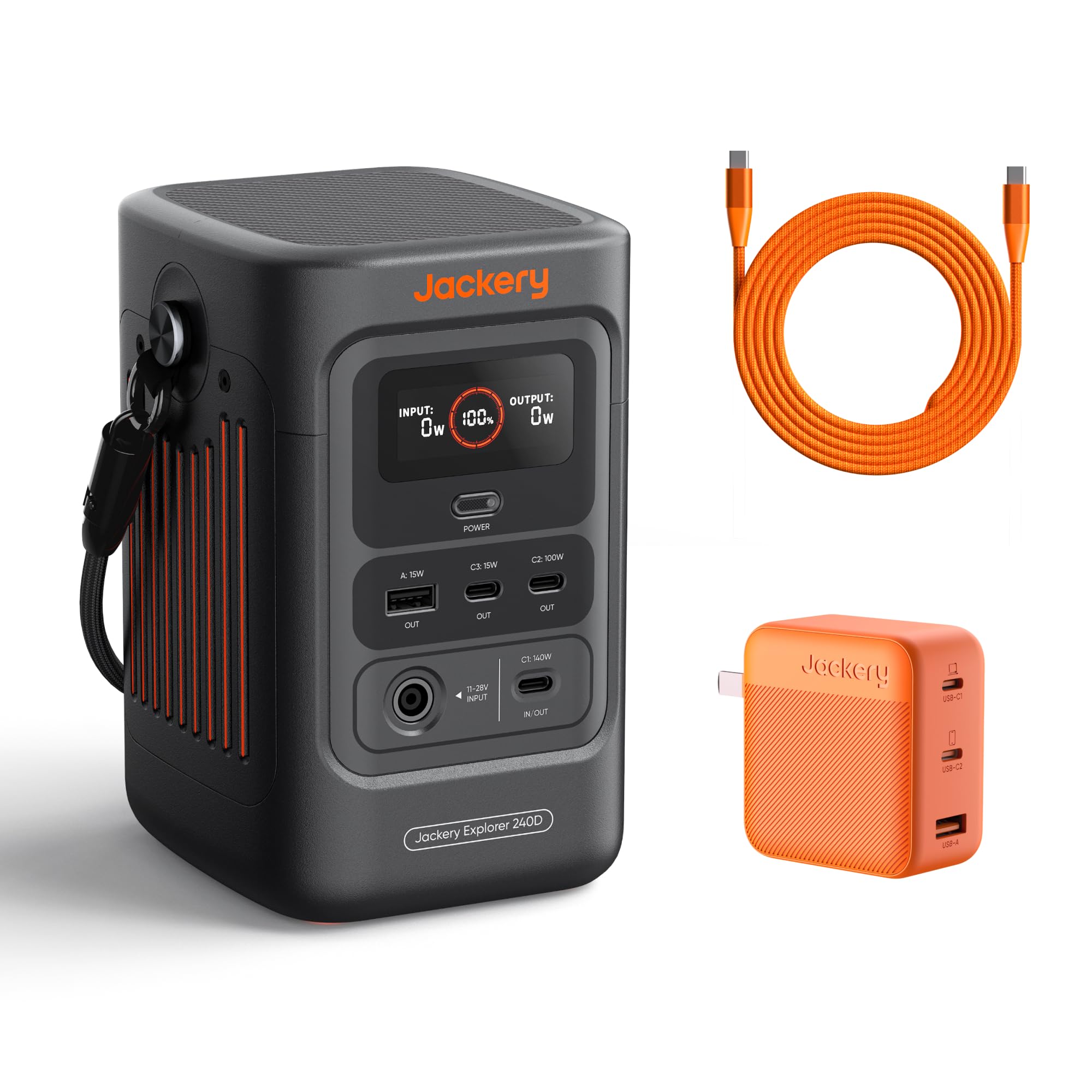 Amazon.com : Jackery Explorer 240D Power Bank and 102W GaN 3-Port
